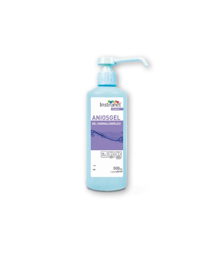 INSTRUNET Aniosgel Gel hidroalcohólico desinfección manos 500 ml.