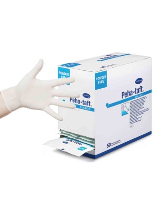 Guantes PEHA-TAFT Classic Estéril sin polvo Caja 50 pares