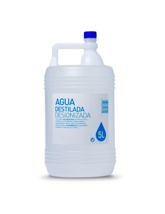 AGUA DESTILADA 5 l.