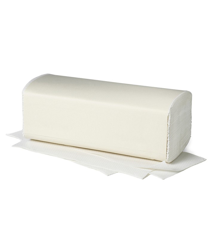 Toallitas ZIG-ZAG bicapa 200 uds.23x21 cm.