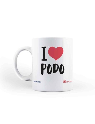 Taza Podoservice "I Love Podo"
