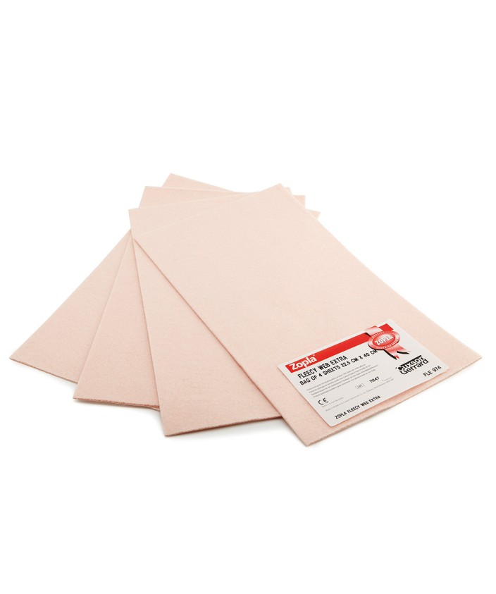 FLEECY WEB Extra Zopla (bolsa 4 lam. 22,5 cm. x 40 cm.)