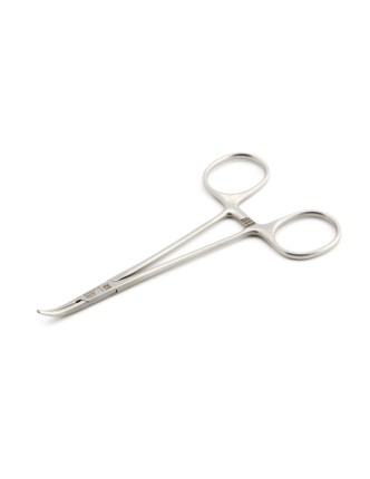 Pinza Halstead-Mosquito Curva C/D 12 cm. Aesculap (BH121R)