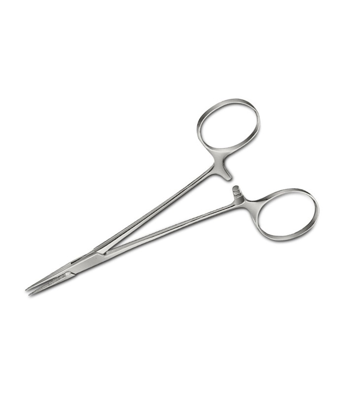 PINZA Hemosática Micro-Halsted Recta 125 mm. Aesculap (BH108R)