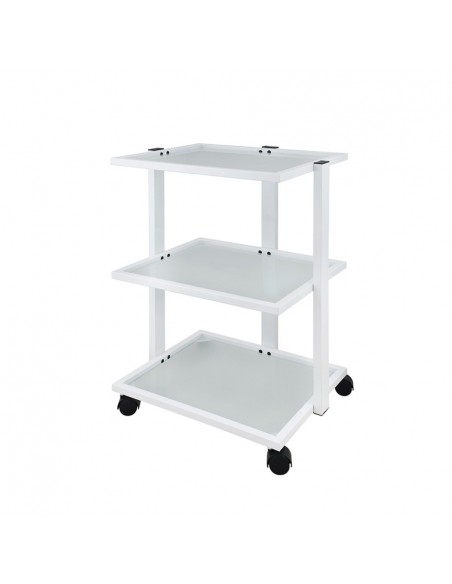 Carrito metálico Blanco 3 estantes
