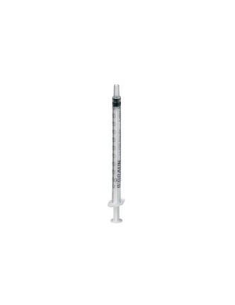 Jeringa insulina 1 ml. (Caja 100 uds.)