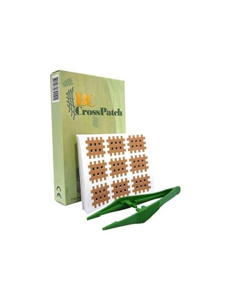 CROSS TAPE Beige 2,7 x 2,1 cm.( 20 lám. x 9 parches )
