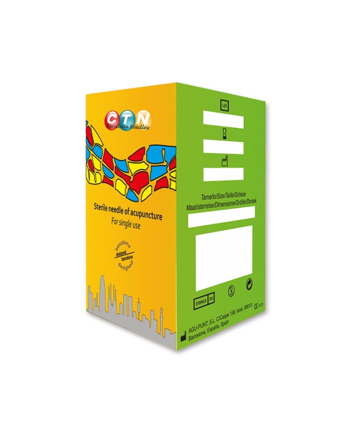 Aguja Acupuntura CTN (100 uds)