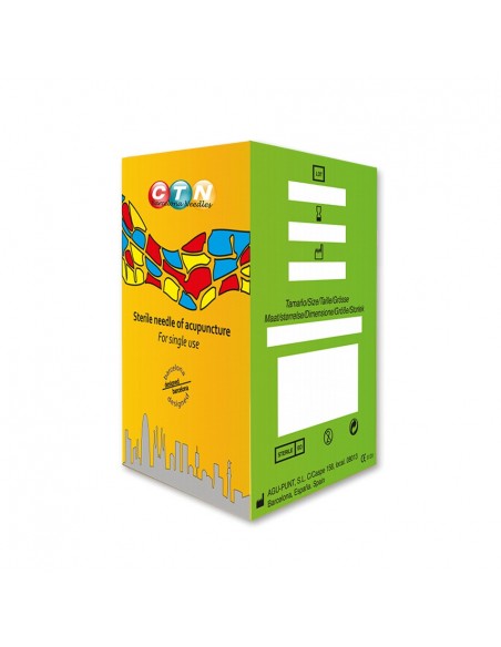 Aguja Acupuntura CTN (100 uds)