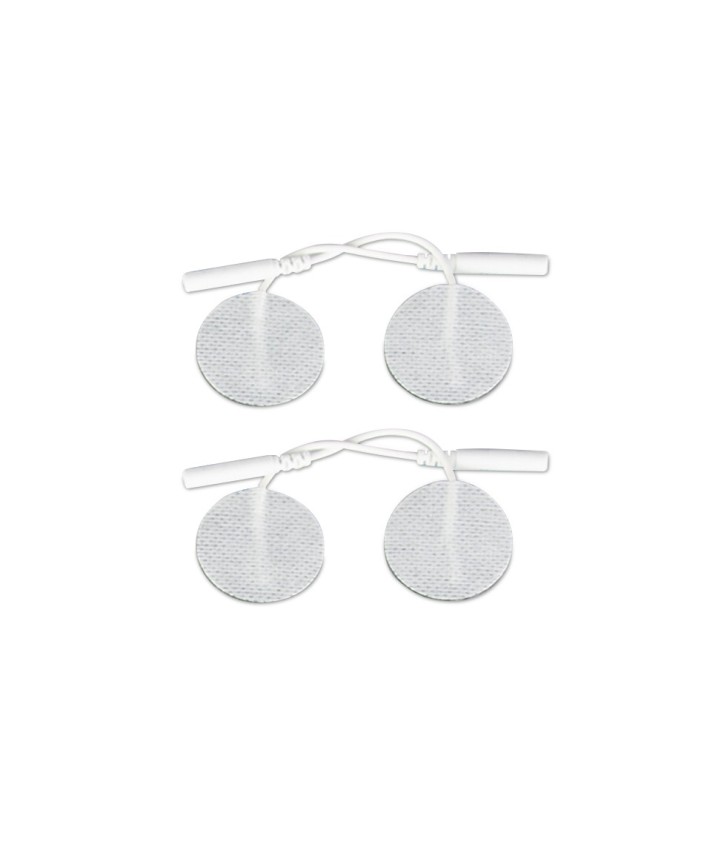 Electrodos faciales adhesivos circular Ø 3 cm. (4 uds.)