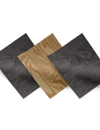 3 x 2 COMBINACION PODOTIL Wave Negro, Marrón 2 mm