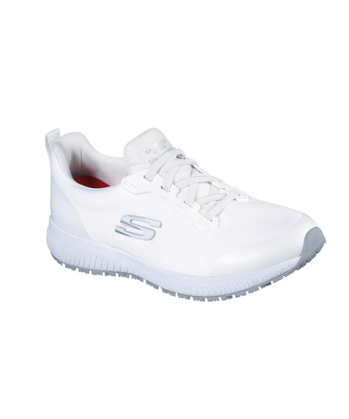 Zapatilla trabajo Skechers Squad Mujer Blanco