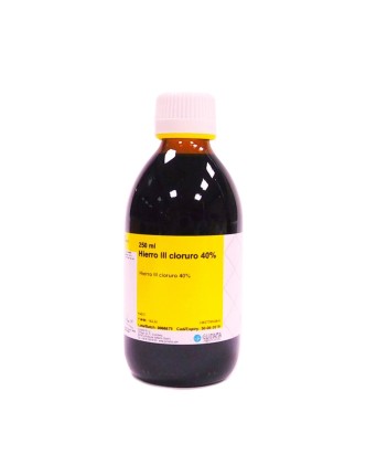 Cloruro de hierro III 40% solución acuosa QP