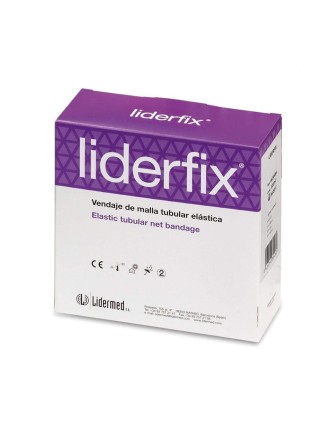 LIDERFIX Poliester vendaje de malla tubular elástica