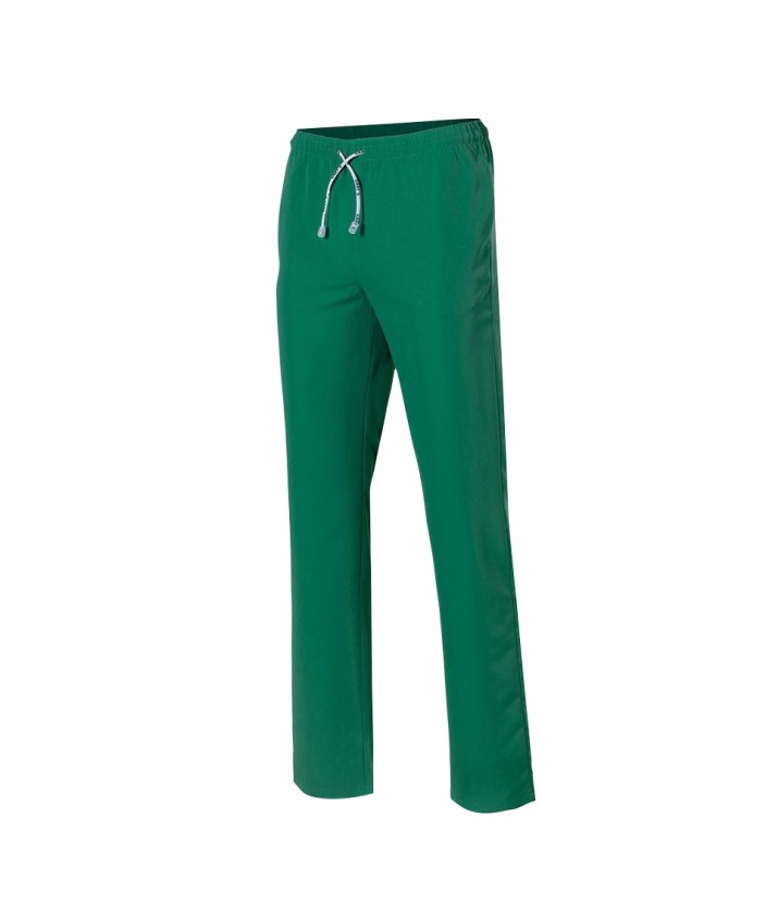 Pantalón Unisex microfibra Goma+Cordón Verde