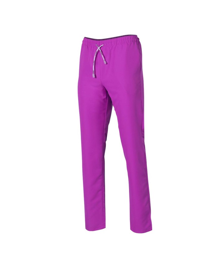 Pantalón Unisex microfibra Goma+Cordón Malva