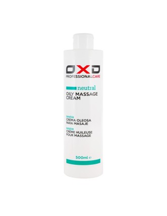 Crema Neutra Oleosa para masaje OXD 500 ml.