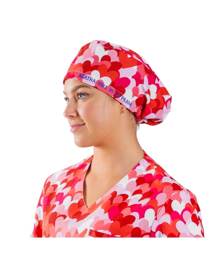 Gorro con Goma Cuore Rojo Agatha Ruiz de la Prada