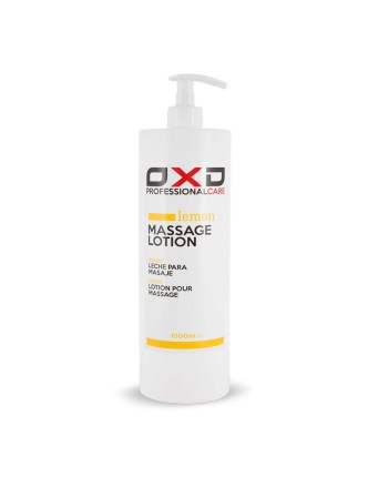 Leche para masaje con Limón OXD 1000 ml.