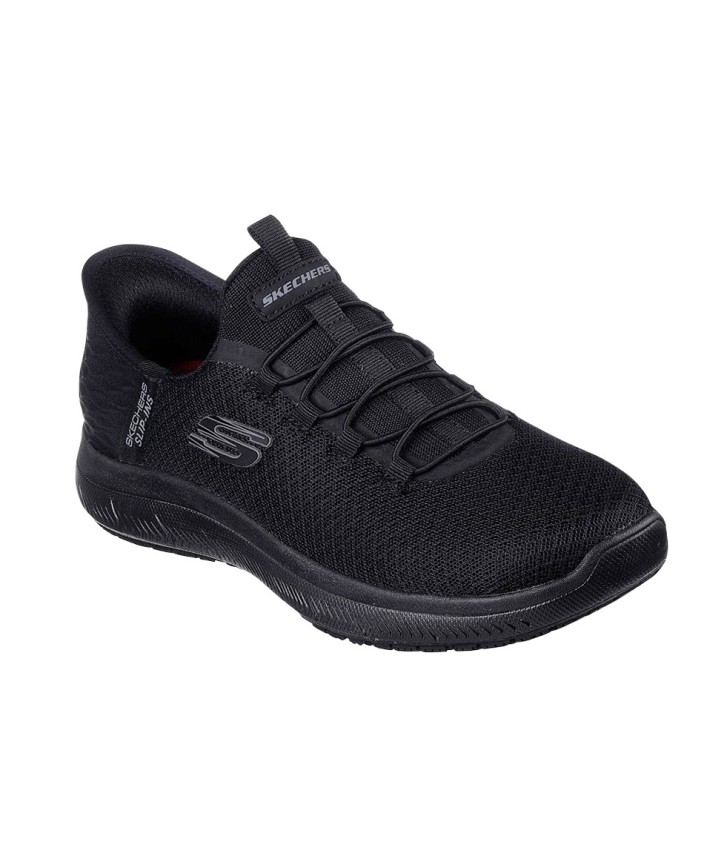 Zapatilla Skechers SLIP-INS WORK Mujer Negro