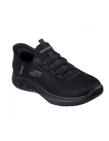 Zapatilla Skechers SLIP-INS WORK Mujer Negro