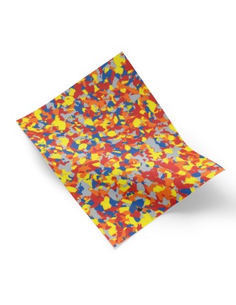 LUNASOFT SL Recycled Naranja, Rojo, Gris
