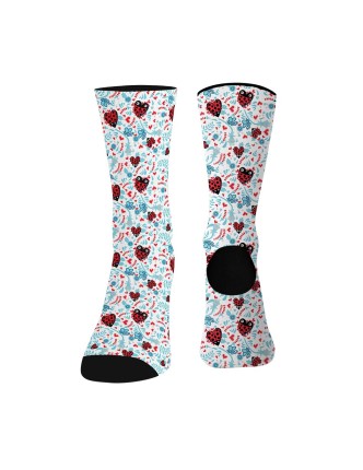 Calcetines Kukucorazones de Kukuxumusu (1 par)