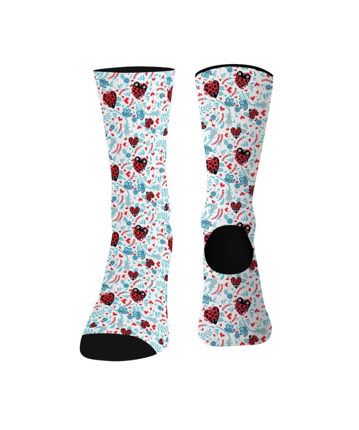 Calcetines Kukucorazones de Kukuxumusu (1 par)
