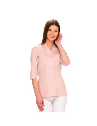 CASACA Botones manga 3/4 Rosa
