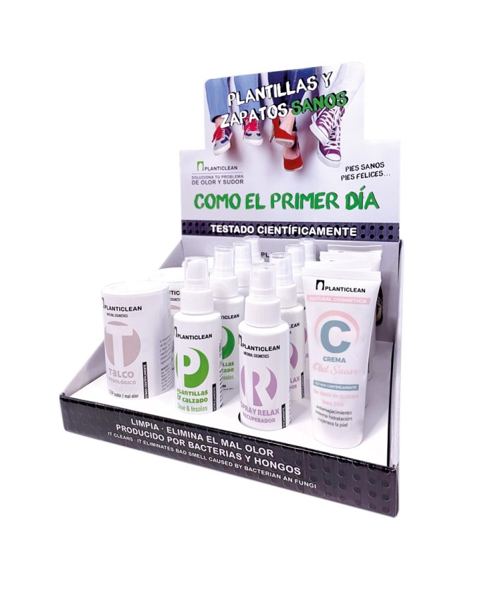 Expositor Combinado (con  PLANTICLEAN pieles suaves)