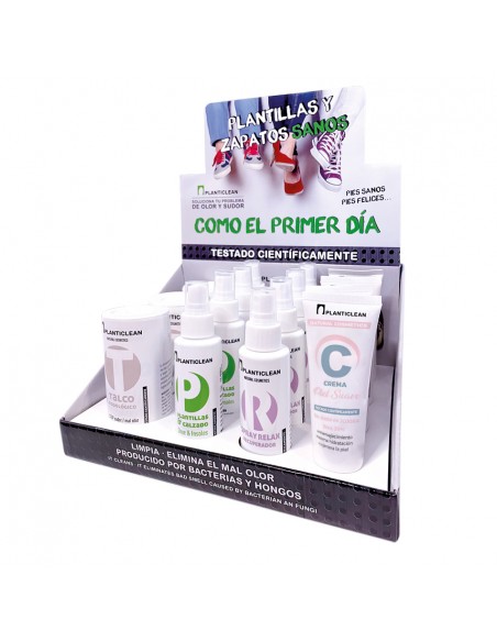 Expositor Combinado (con  PLANTICLEAN pieles suaves)