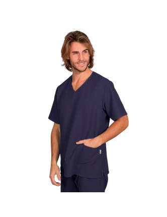 Casaca Unisex microfibra Nerea Azul Marino