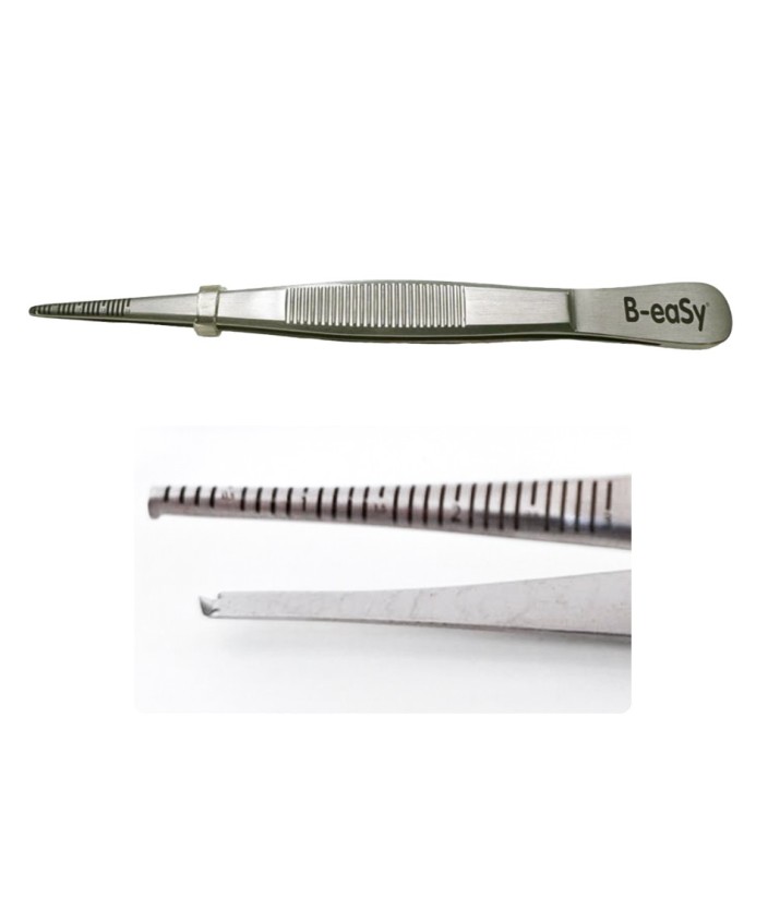 B-EASY Pinza quirúrgica métrica C/D fina 14 cm.