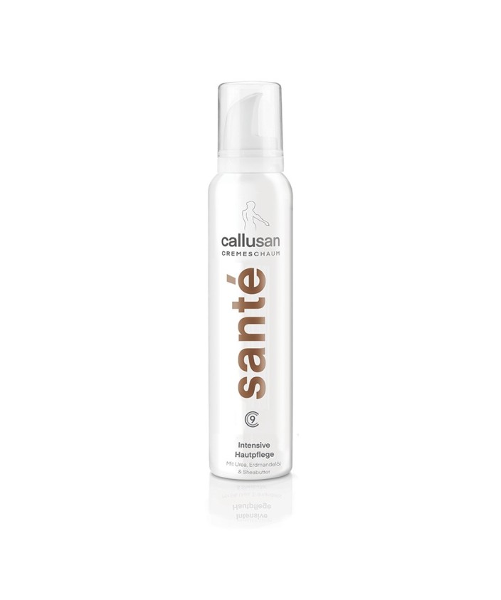 Callusan cream mousse SANTÉ Urea + manteca de Karité 175 ml.