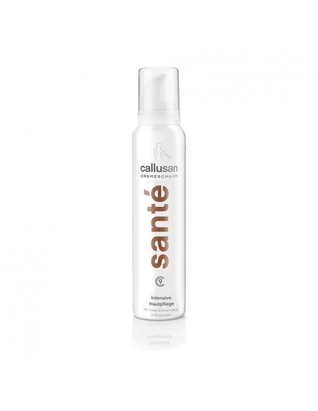Callusan cream mousse SANTÉ Urea + manteca de Karité 175 ml.