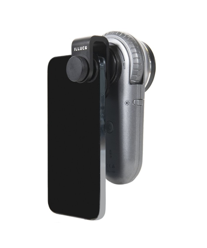 Adaptador universal dispositivo móvil (dermatoscopio)