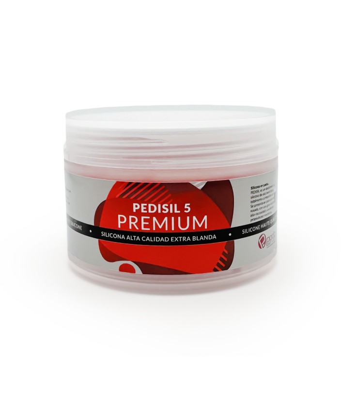 PEDISIL 5 PREMIUM Silicona Extra-blanda Color Rosa 200 gr.