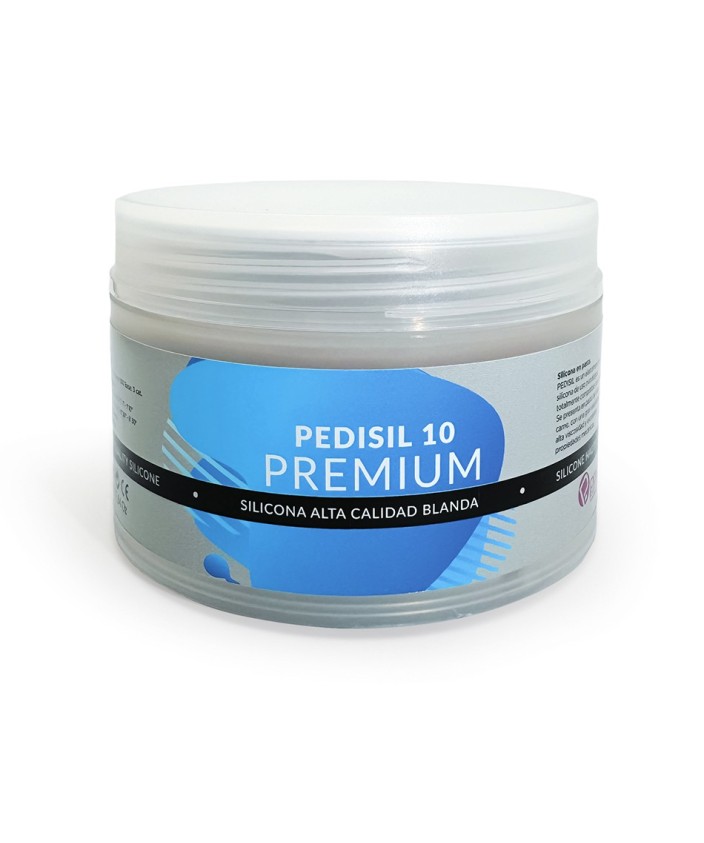 PEDISIL 10 PREMIUM  Silicona Semi-blanda Color Carne 200 gr.