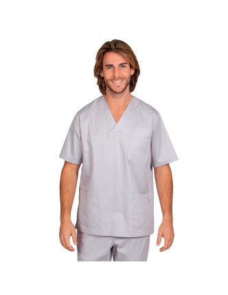 Casaca Unisex Color Gris Perla