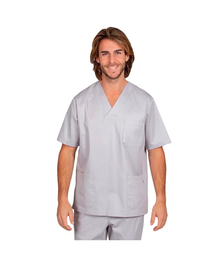 Casaca Unisex Color Gris Perla