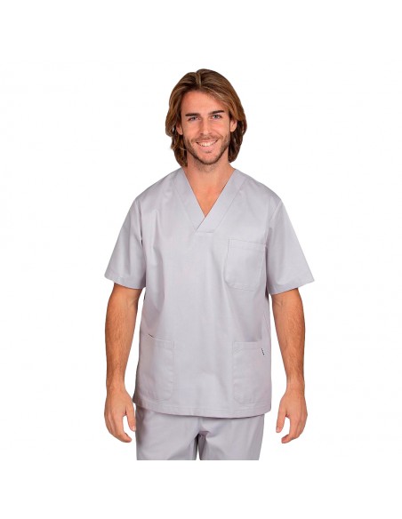 Casaca Unisex Color Gris Perla