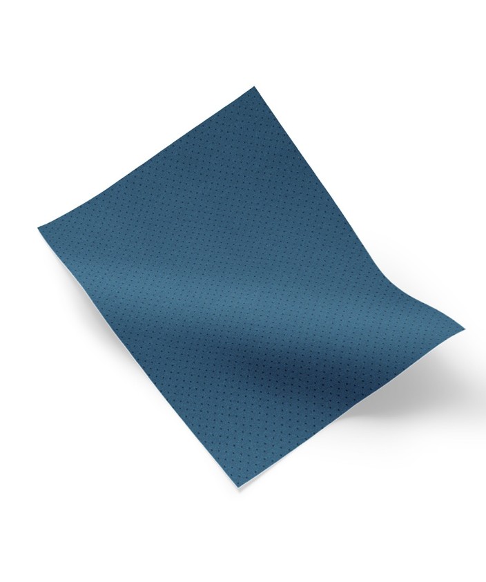 Microfibra Semi-perforado 0.8 mm 100x140 cm Petrol