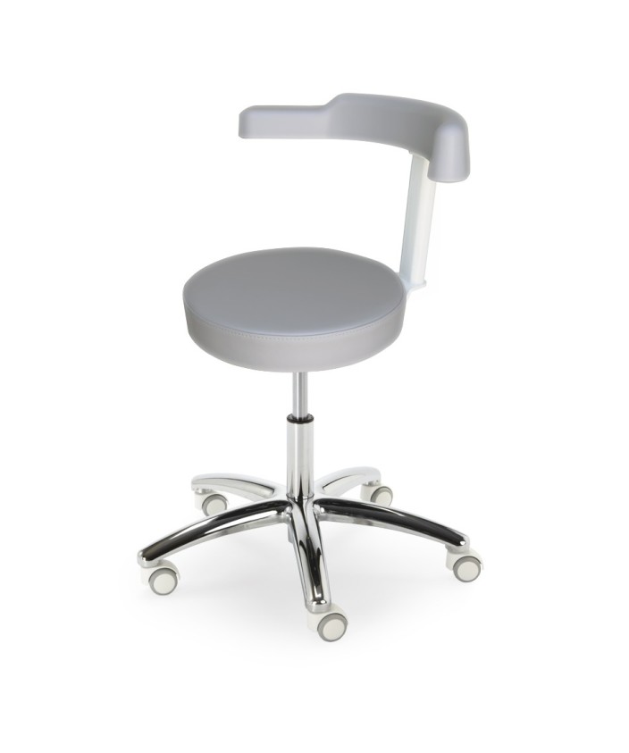 Taburete ergonómico ARMIS Con base inox NAMROL