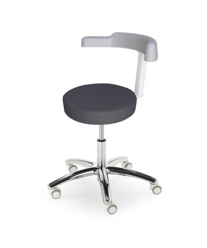 Taburete ergonómico ARMIS Con base inox NAMROL