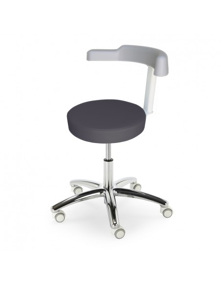 Taburete ergonómico ARMIS Con base inox NAMROL