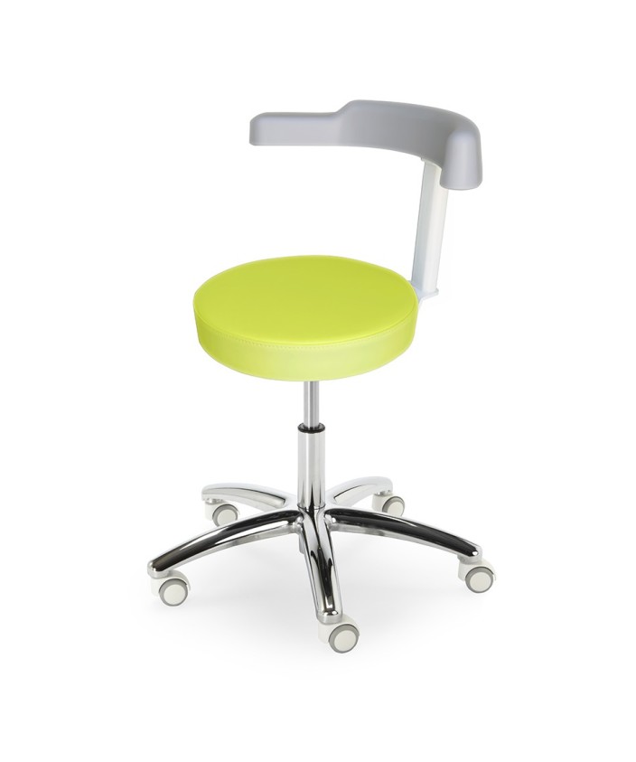 Taburete ergonómico ARMIS Con base inox NAMROL