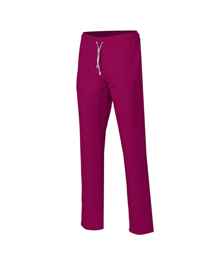 Pantalón Unisex microfibra Goma+Cordón Frambuesa