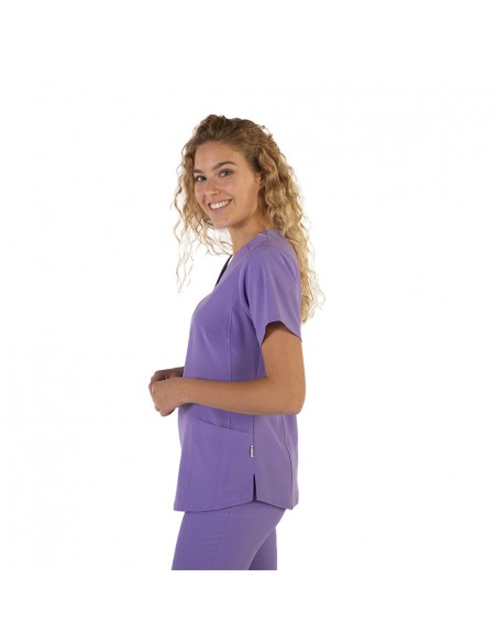 Casaca Mujer Rosalia Microfibra Color Lila