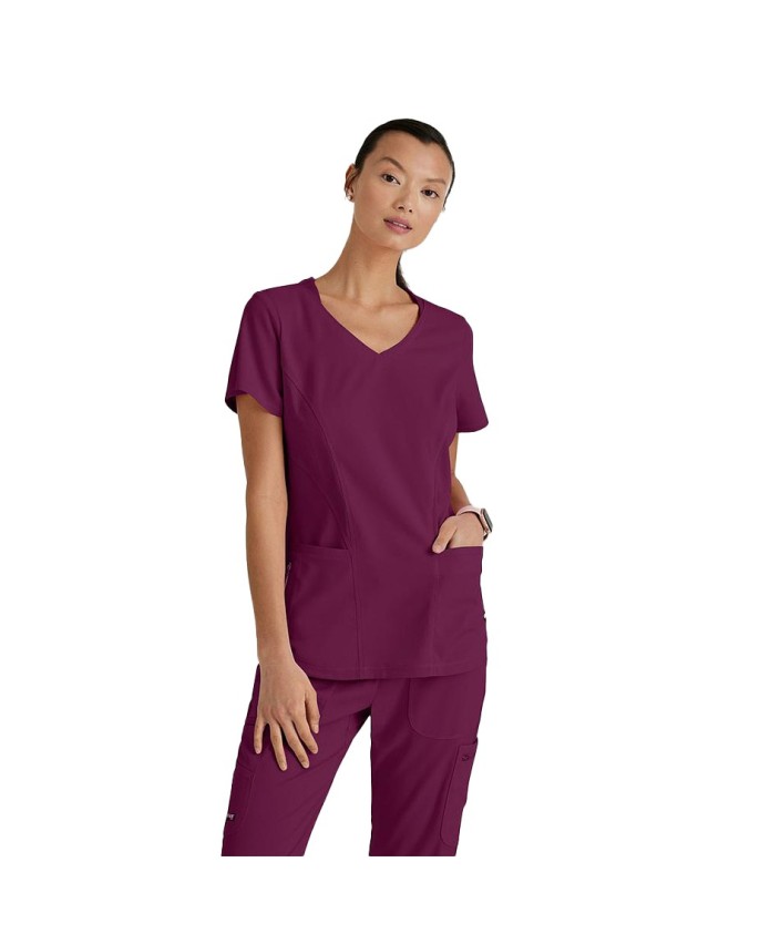 Casaca Mujer Barco Carly Top Wine