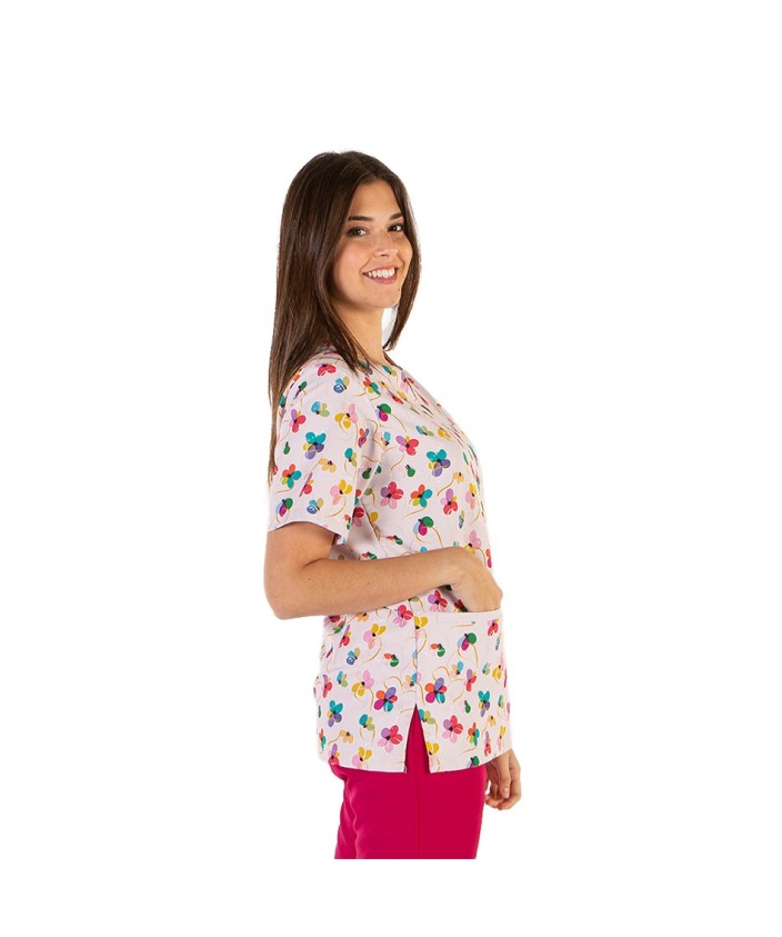 Casaca Unisex Ada Arco-íris | Microfibra Sanitaria
